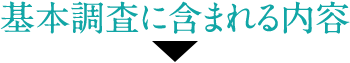 基本調査に含まれる内容